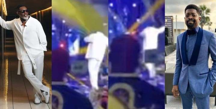 “You are my guy” Ayo Makun dedicates song to Basketmouth at his concert (Video)