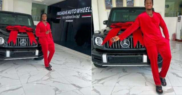 Online comedian, Zic Saloma adds G-Wagon to garage 3 months after buying Mercedes Benz GLE